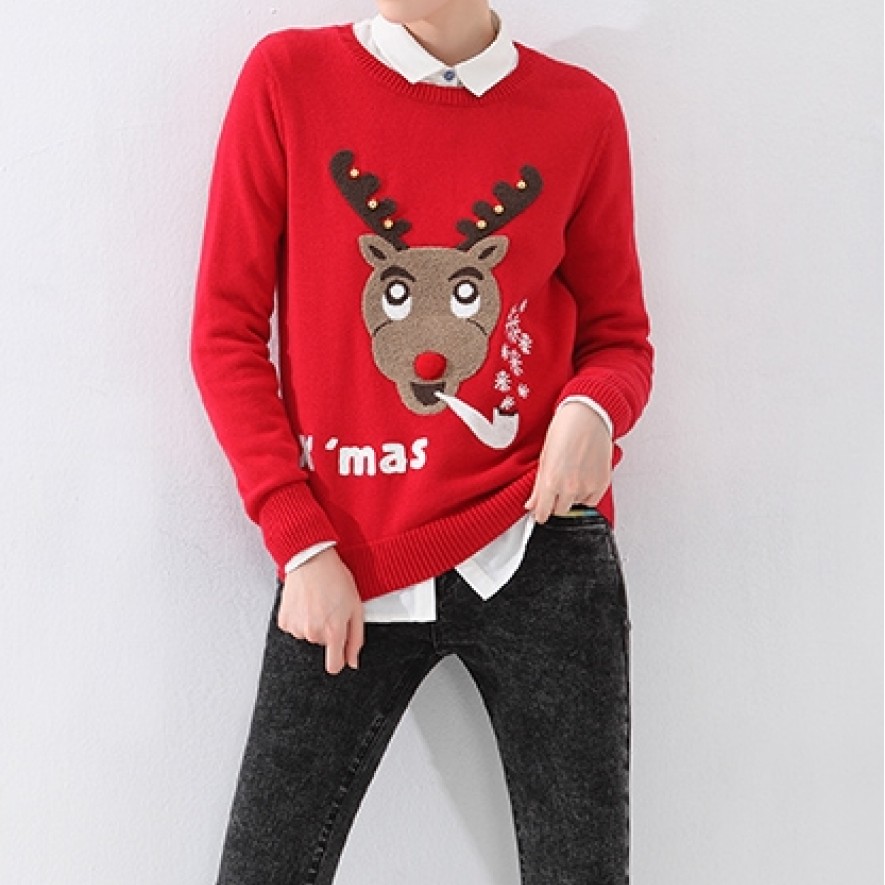 .* pulover - X-MAS Deer